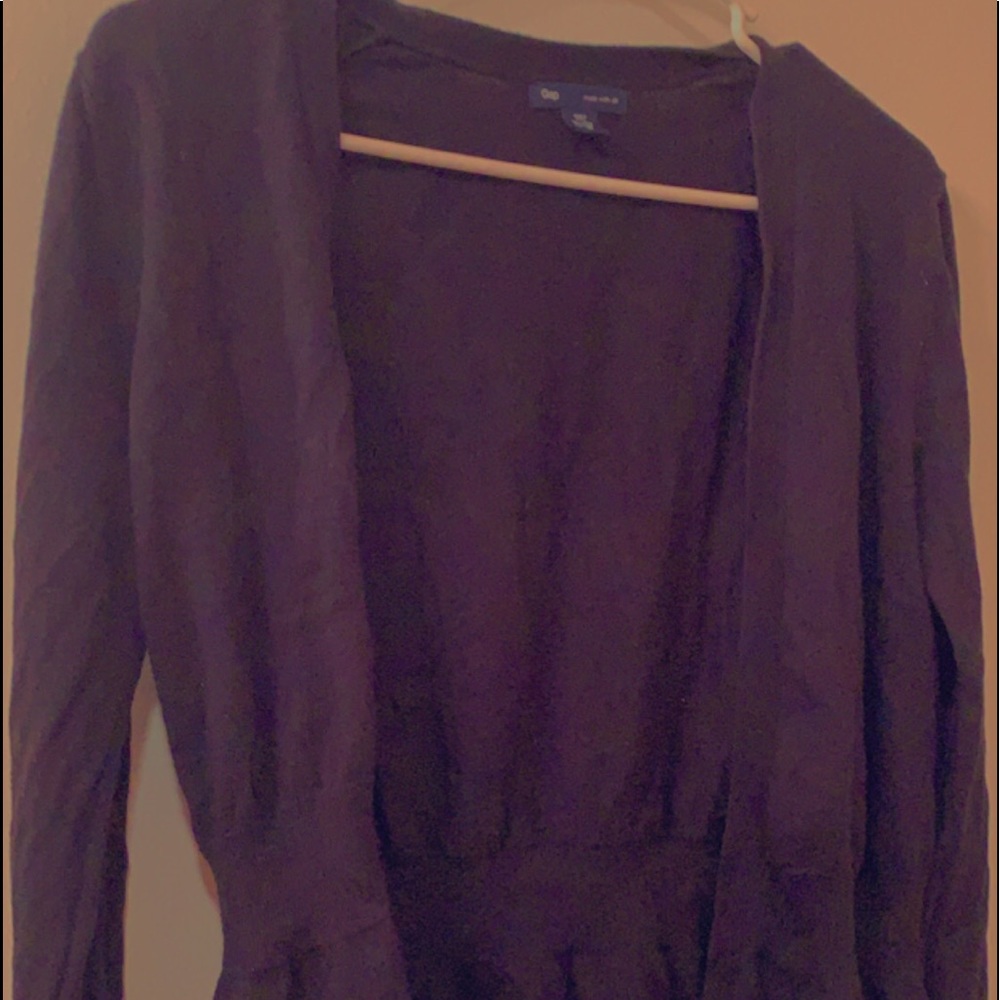 Navy Cardigan From Gap